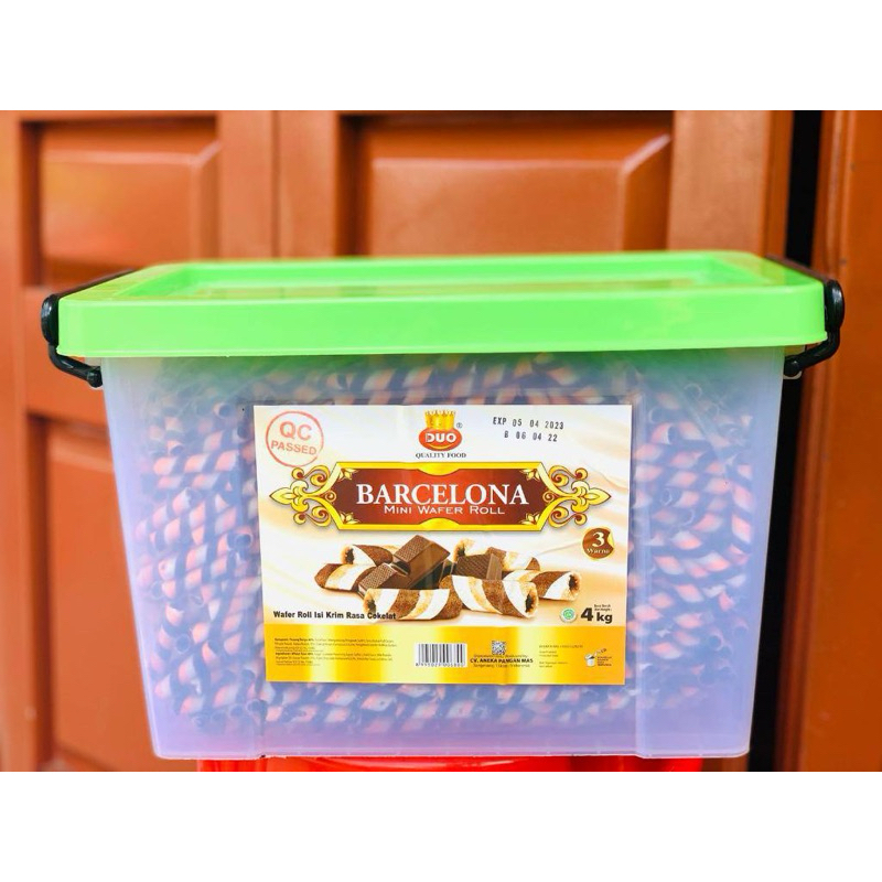 

NS - Astor Barcelona Box Greentea Cokelat Vanila 4Kg