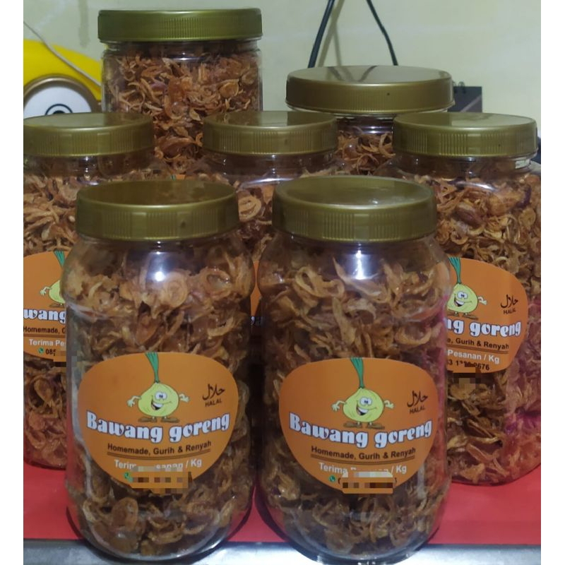 

Bawang goreng home made asli tanpa campuran renyah 100gr 200 dan 250gr
