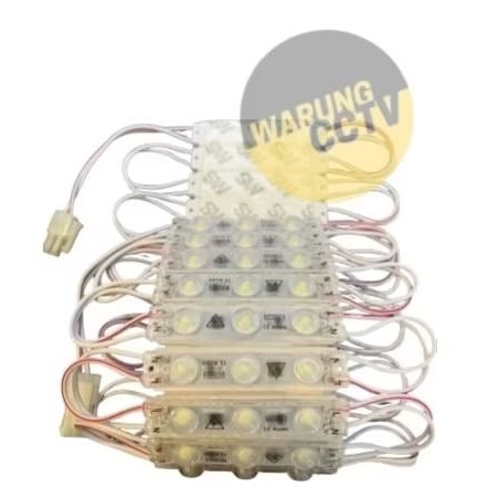 LAMPU modul LED 3 MATA 220 VOLT AC 6312 LANGSUNG LISTRIK Injeksi 220v ac
