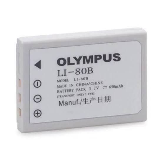 Battery Kamera Batre For Olympus Baterai Camera Li-80B Batrei 80C T100 T110 LI80C Batere T 100 110 L