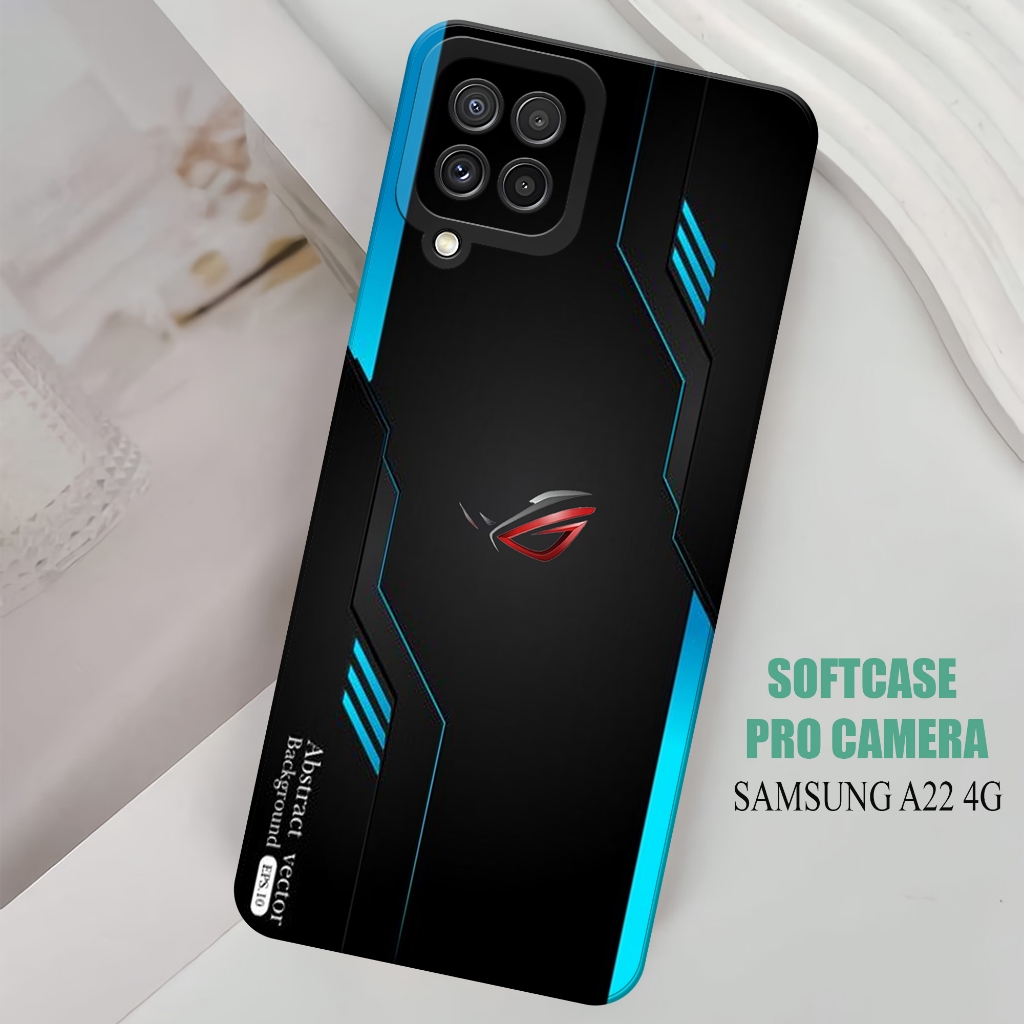 Case SAMSUNG  A22 4G - SAMSUNG  A22 4G  Terbaru - Softcase  SAMSUNG  A22 4G  - Softcase Pro Camera -