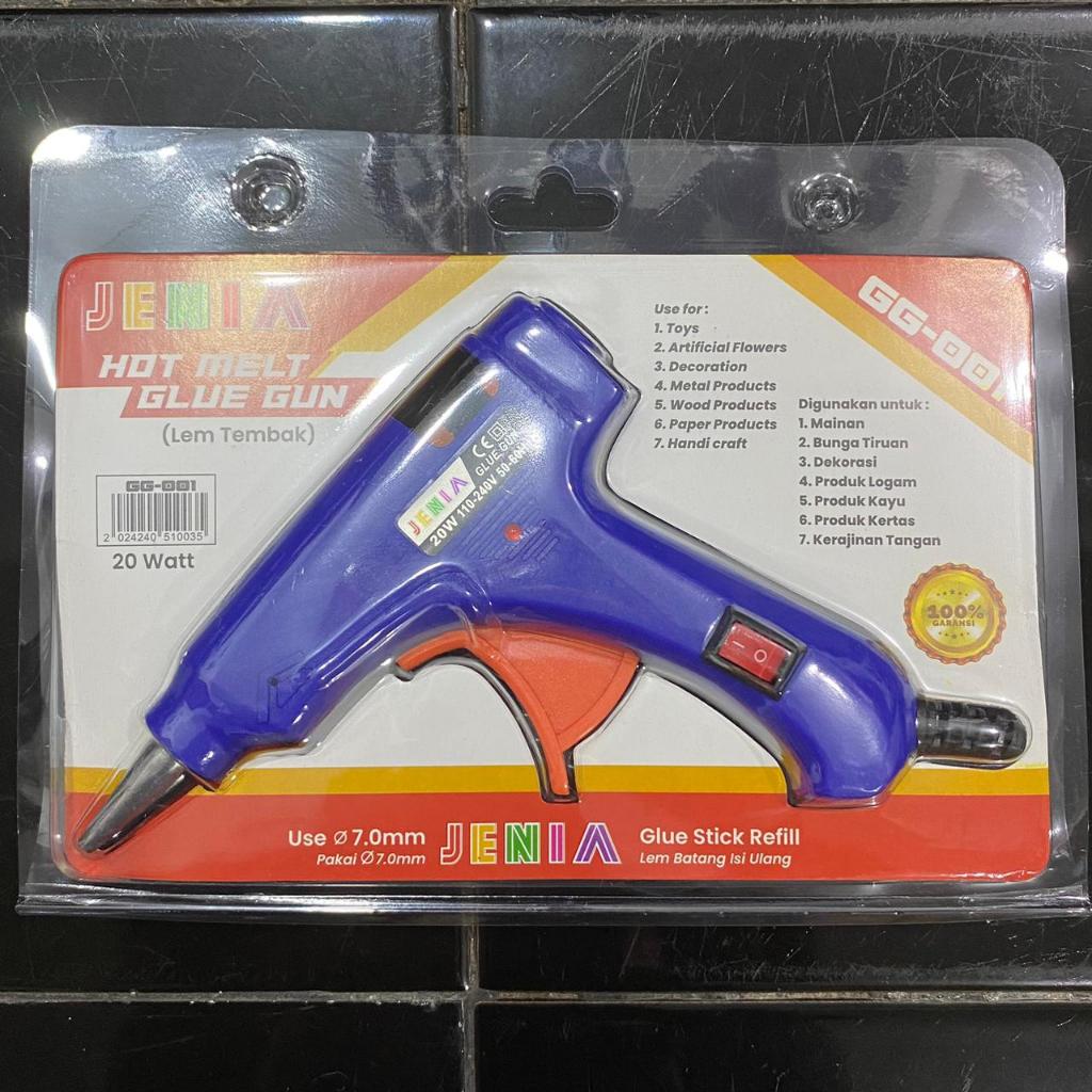 

Glue Gun Alat Lem Tembak Kecil Jenia