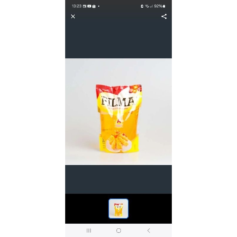 

minyak goreng filma kemasan 2 liter