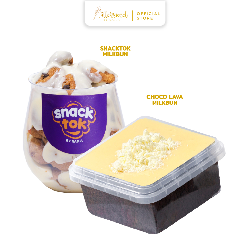 

Choco Lava Milkbun + Snacktok Milkbun