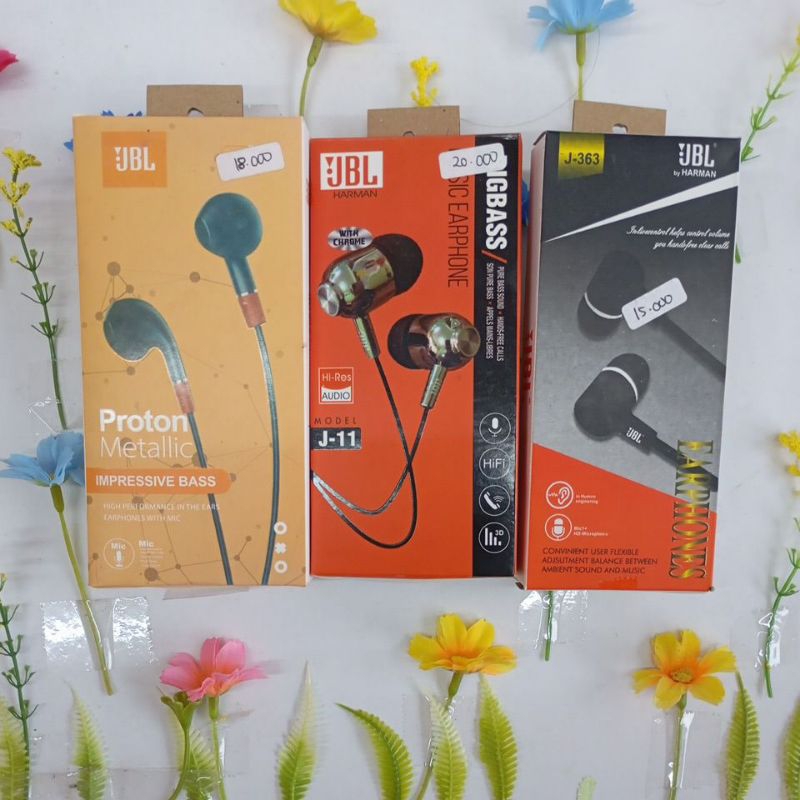 (bukan grosir) [Aesthetic by fss.id] headset/handfree/earphones JBL