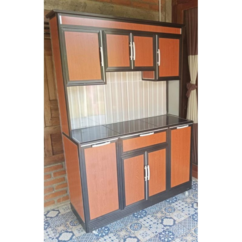 KITCHEN SET | RAK PIRING ALUMINIUM ACP