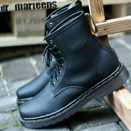 Original Sepatu Boot Pria Boots Casual Kulit Asli Docmart Like Dr Martens