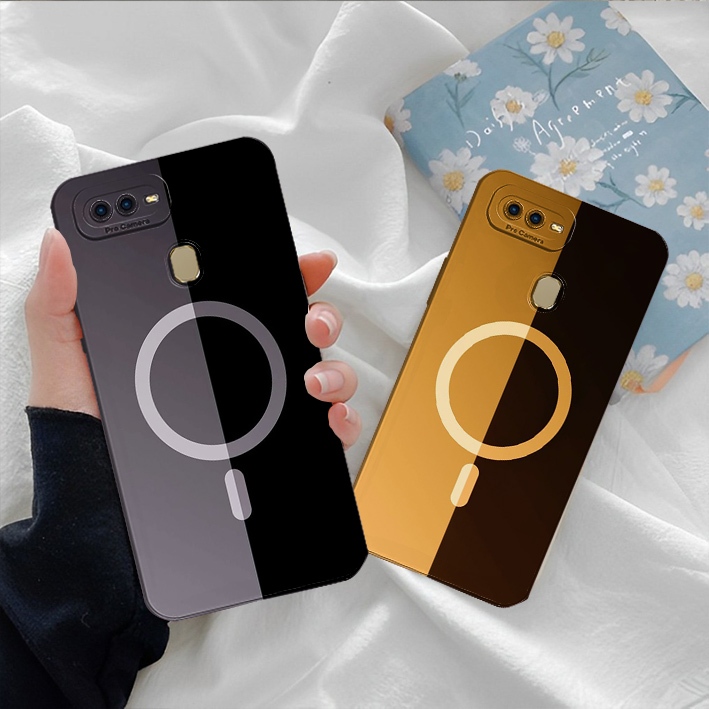 Case OPPO A5s/A7/A12/A11K/F9/REALME 2 PRO/A3S/A1K/REALME C2 Motif logo iphone viral kekinian - Case 