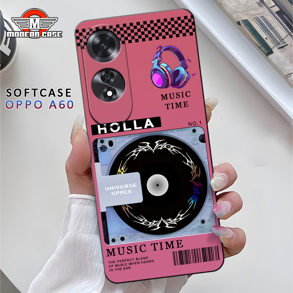 Softcase Silikon Untuk OPPO A60 New 2024 - Case Hp - Case Murah Berkualitas - Casing Hp Oppo - Softc