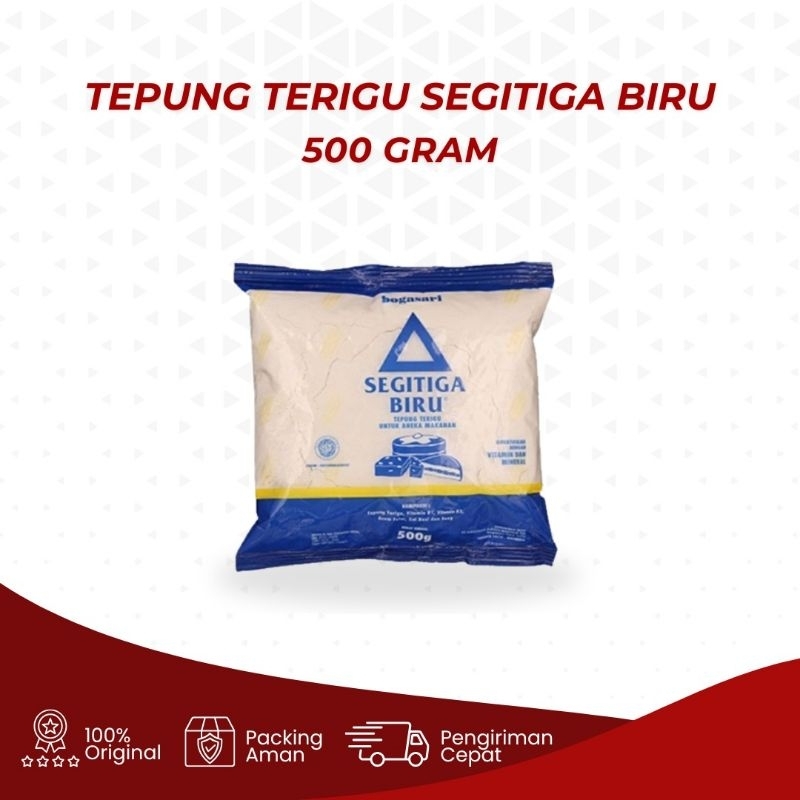 

Tepung Terigu Segitiga Biru - 500gr