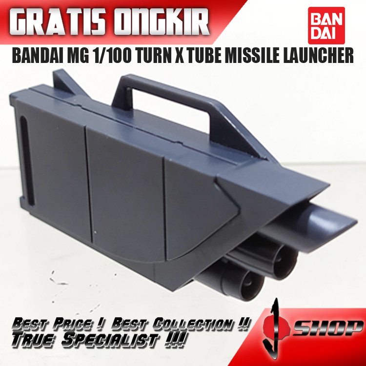 BANDAI MG 1/100 TURN X TUBE MISSILE LAUNCHER MG1535