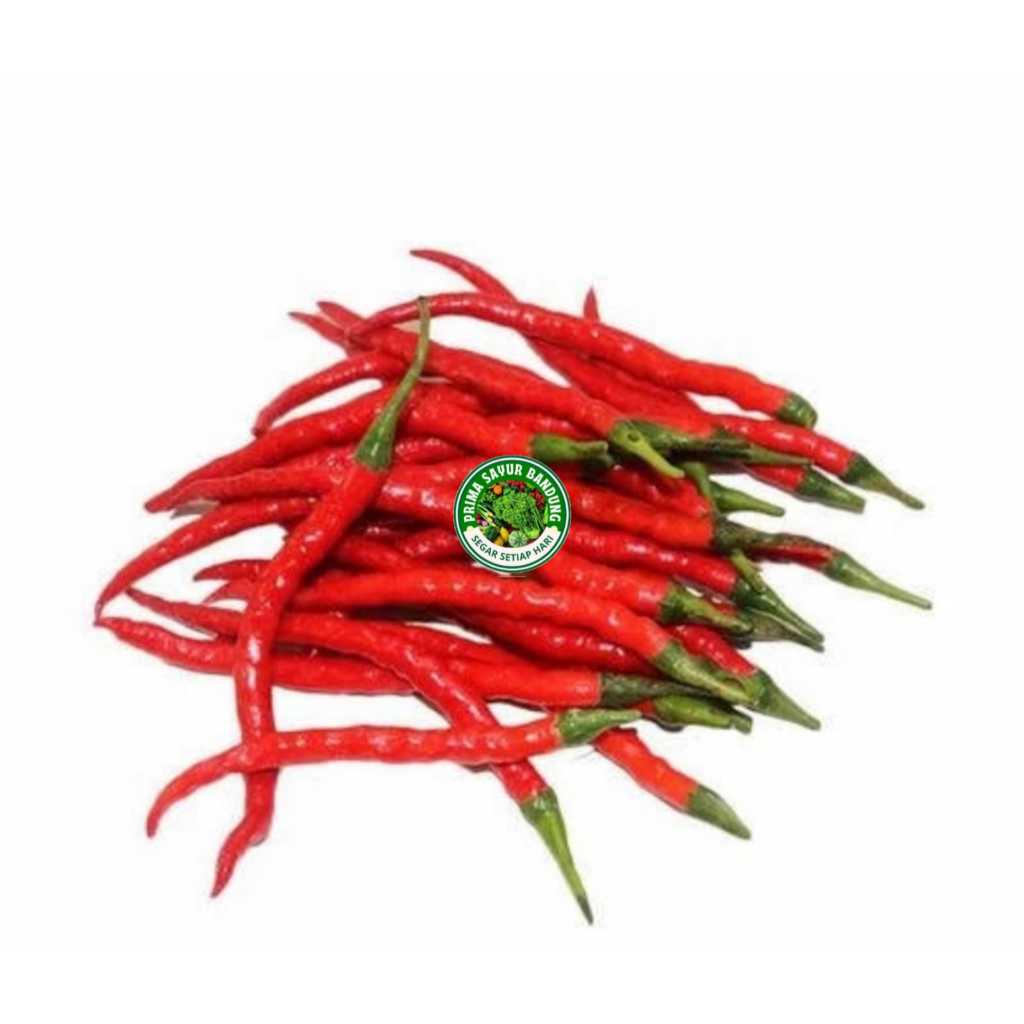 

PRIMA - Cabe Kriting Merah Segar Red Chillies 500gr Cabai Keriting Merah Sayur Fresh Bandung