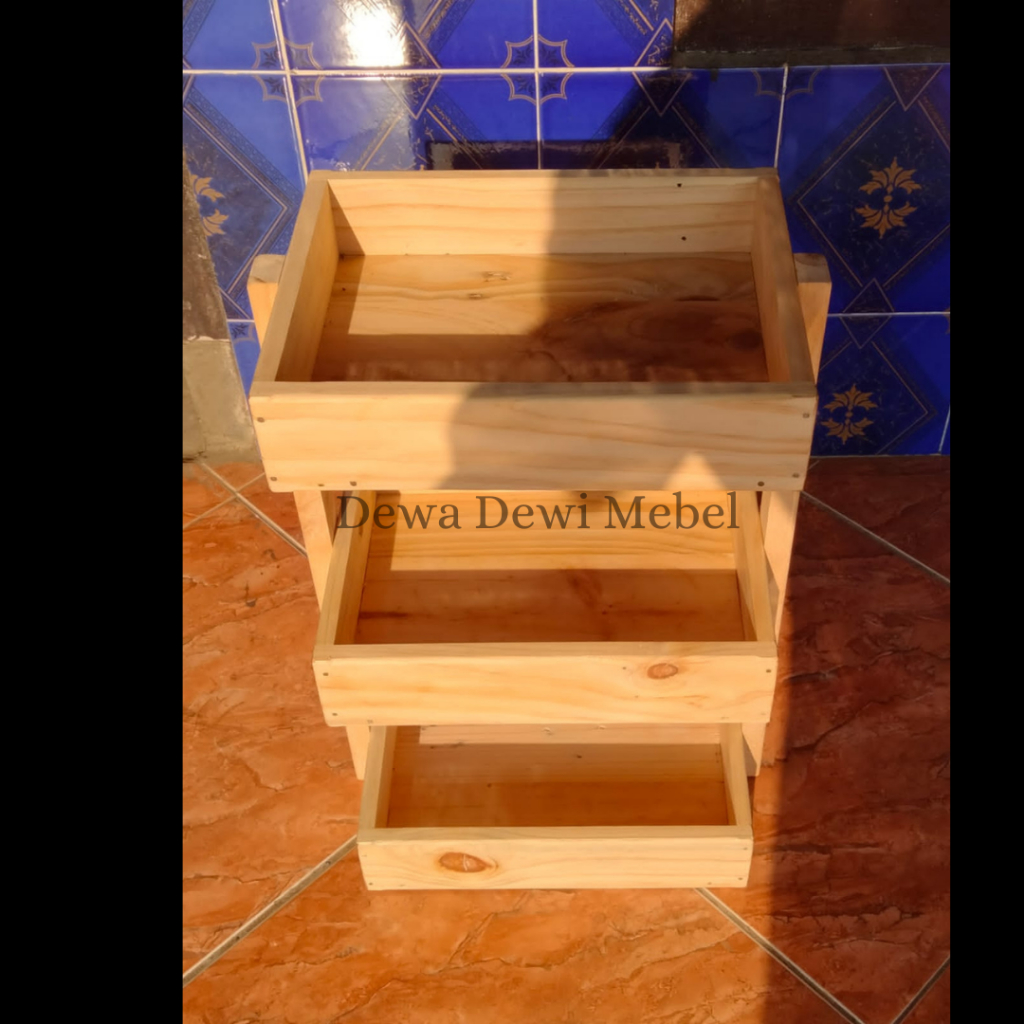 Rak dapur serbaguna minimalis modern