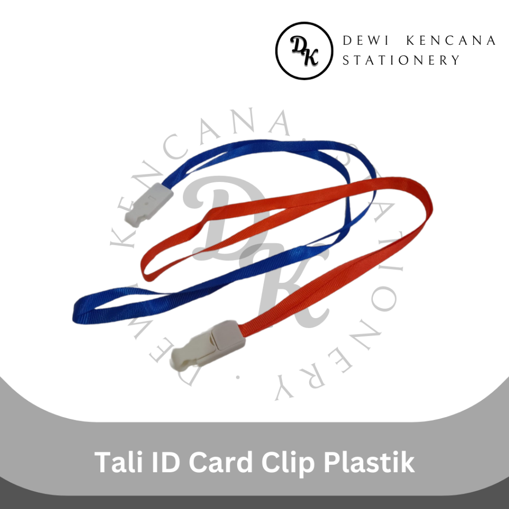 

Tali id Card Lanyard Model Clip Satuan (pcs)