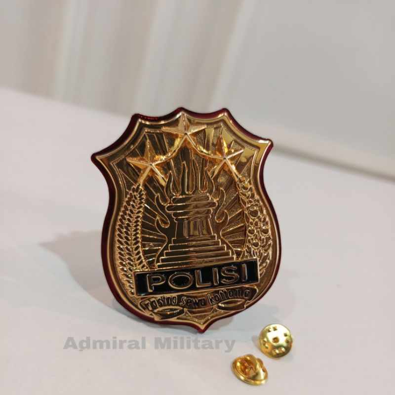 LENCANA KEWENANGAN POLRI / POLISI