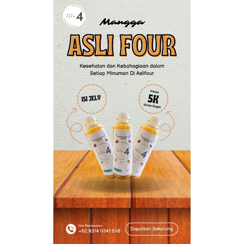 

Manga Asli Four Kesehatan dan Kebahagiaan dalam Setiap Minum Di Asifour