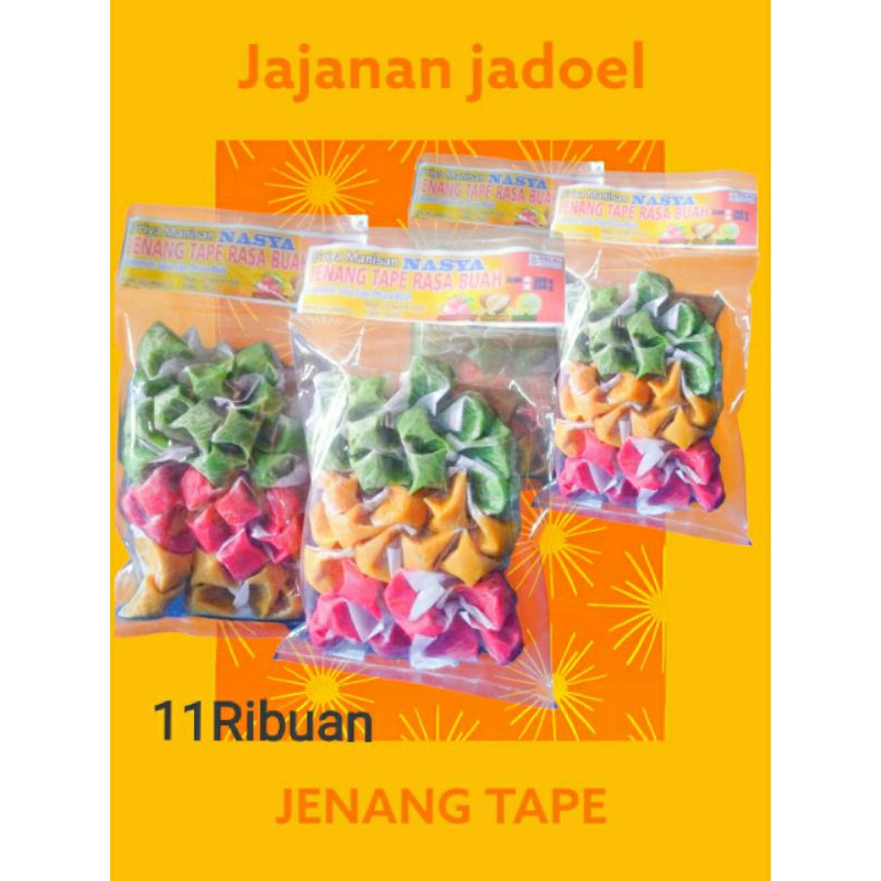 

JENANG TAPE 200gr | DODOL TAPE RASA BUAH Asli khas guci