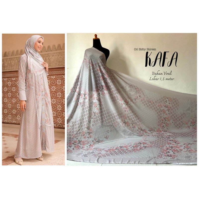 Kain Ori Shireen Sungkar Motif Kafa Bahan Voal (Butuh Furing)