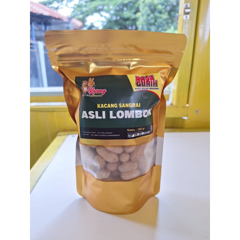 

Kacang Sangrai Asli Lombok - 166g