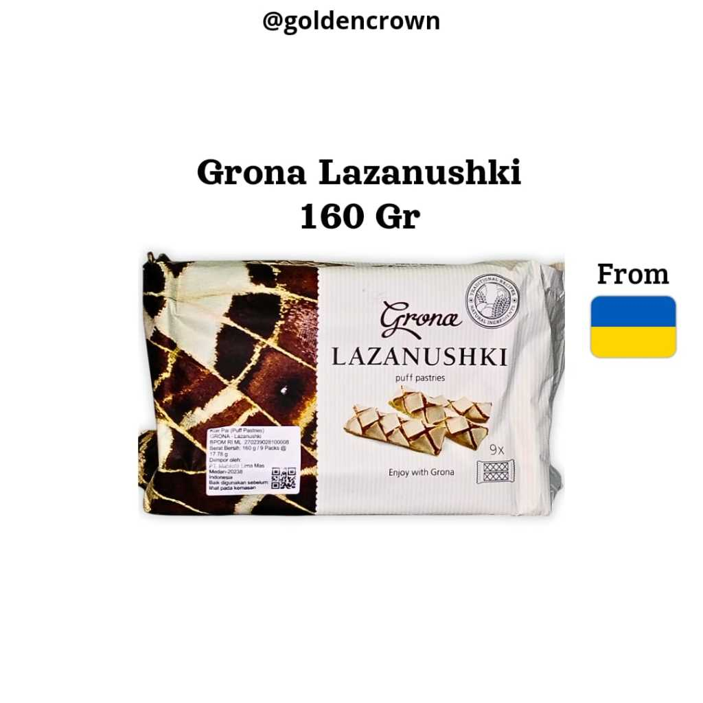 Grona Lazanushki Puff Pastries 160g