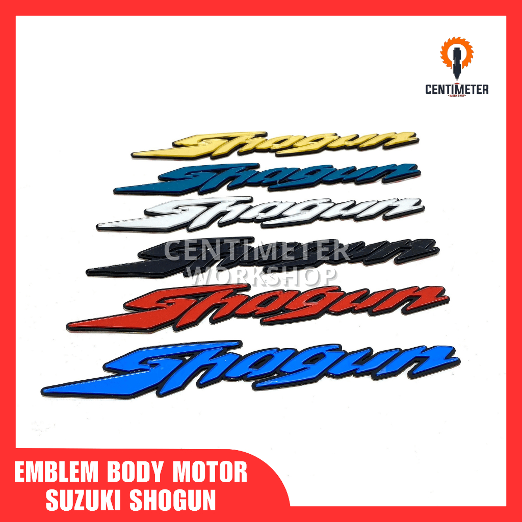Emblem Suzuki Shogun / Emblem Shogun / Shogun