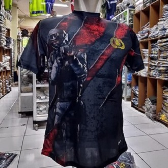 Kaos Jersey Brimob Merah Hitam | Kaos Jersey Sabhara Merah Hitam | Kaos Jersey Police Hitam Abu | Ka