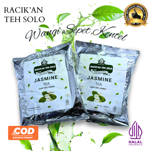 

Racikan Teh Khas Solo | Teh Kantong Jumbo Isi 100gram | Teh Wangi | Teh Sepet | Teh Kentel Asli Solo
