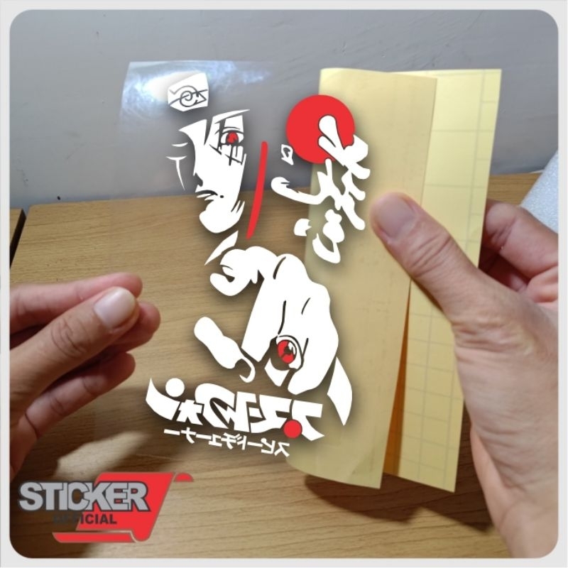 

sticker itahci, anime itahchi, cutting stiker nyala