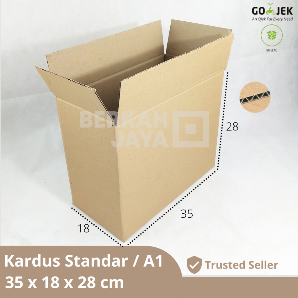 

[KHUSUS INSTANT] 35x18x28 cm Kardus Keranjang Buku/Majalah,Kardus Tas ToteBag / Box Arsip (Kardus 35 x 18 x 28 cm)