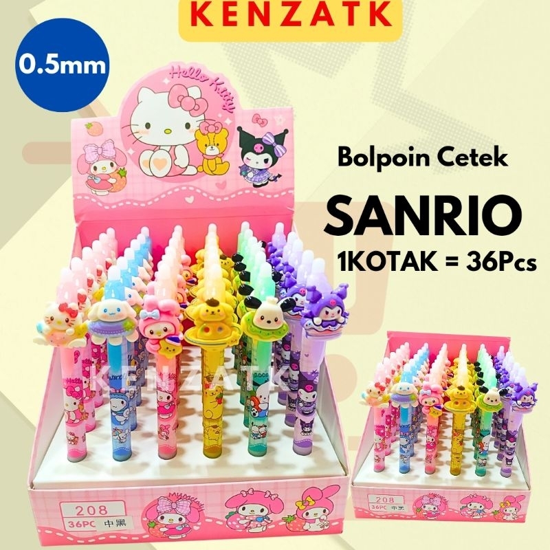 

Bolpoin Cetek Karakter Sanrio
