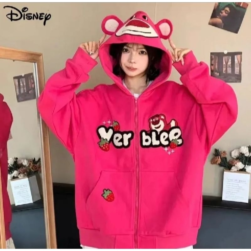 ❤ hoodie kuping lotso korea❤