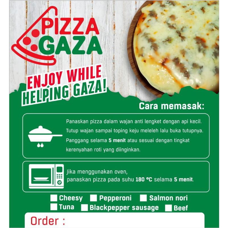 

pizza Gaza pepperoni Frozen