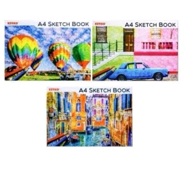 

SKETCH BOOK A4 KENKO/50 SHEETS