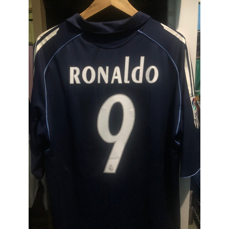 Jersey Real Madrid Away 2005/2006 Original NNS Ronaldo Nazario