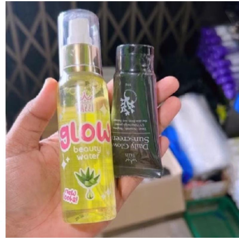 BEAUTY GLOW TAZZI DAN SUNCREEN GLOW TAZZI