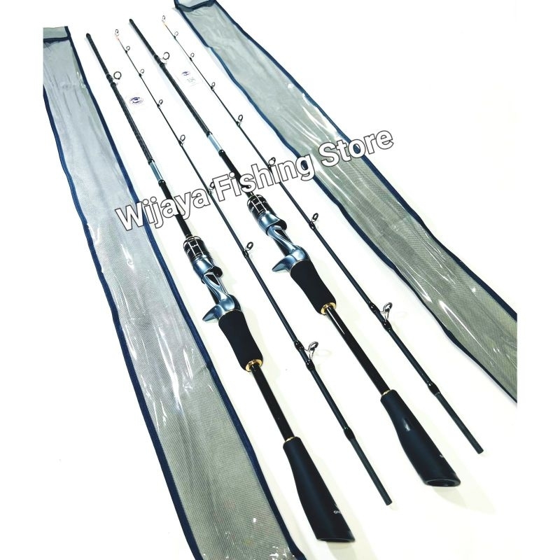 Joran Pancing BC Casting Oncak Silva 180 CINCIN FUJI ATASAN CARBON SOLID