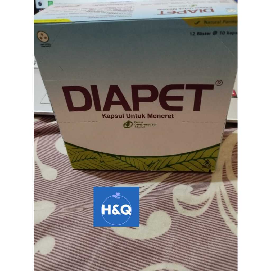 DIAPET 1 BOX 12 BLISTER @ 10 KAPSUL