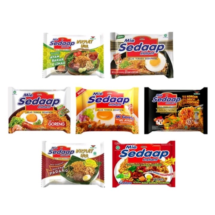 

Mie Sedaap Goreng All Varian