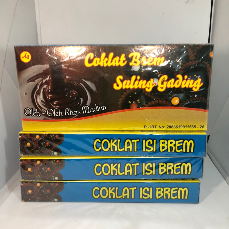 

BREM COKLAT/COKLAT BREM SULING GADING ISI 8pcs