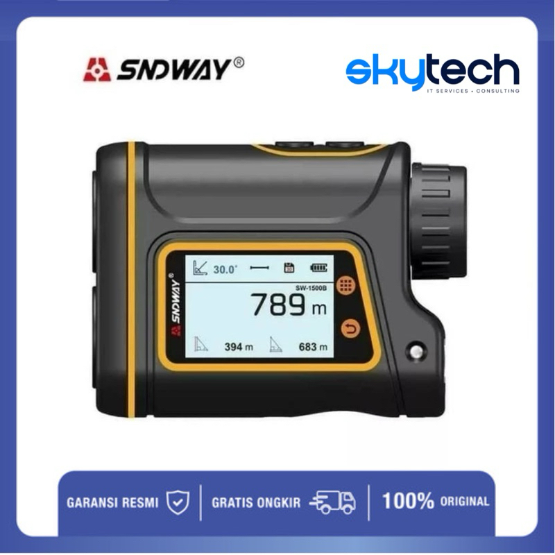 Range Finder SNDWAY SW1500B Telescope Laser Distance Meter SW-1500B