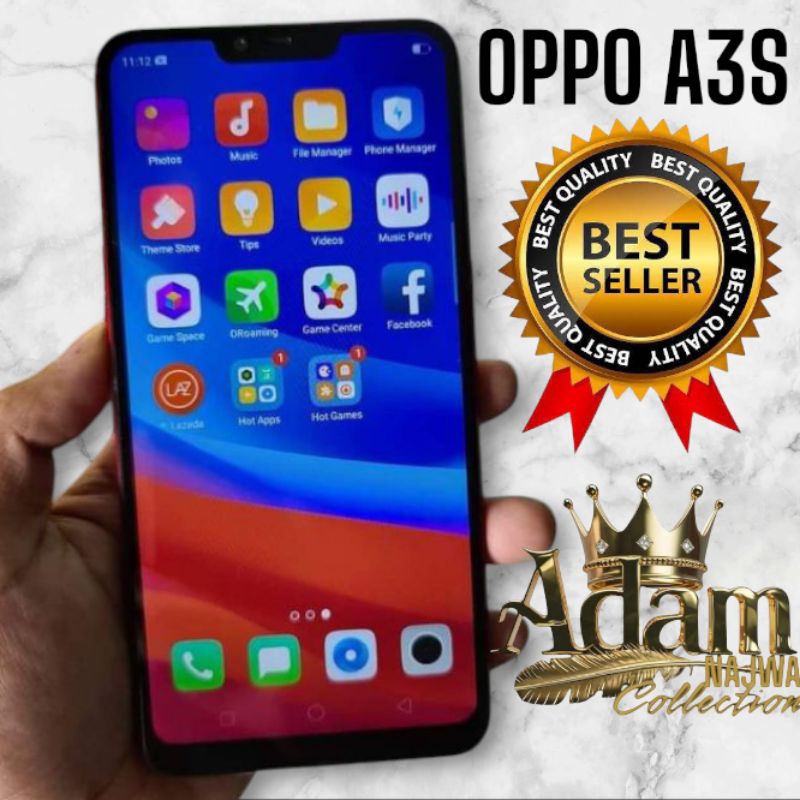 OPPO A3S  3GB/32GB 2GB/16GB ORI ANDROID 4G LTE SECOND SIAP PAKAI BEKAS BERKUALITAS 100% NORMAL