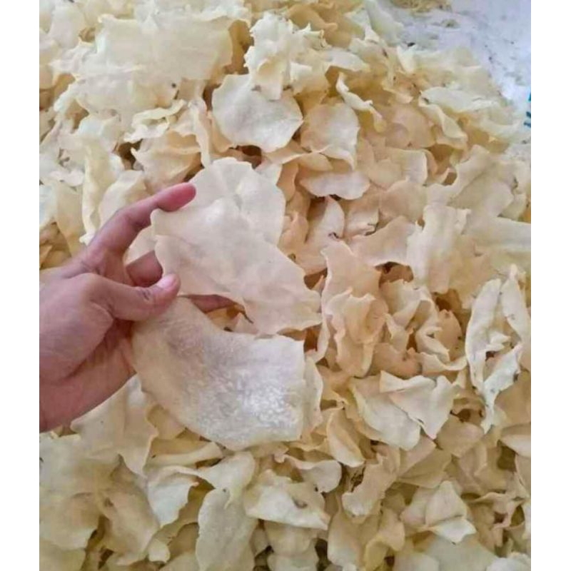 

krupuk gadung mentah 1 kg