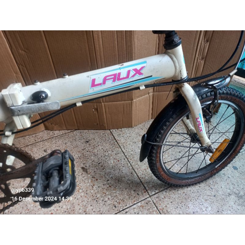 sepeda lipat Laux Fiorentina preloved