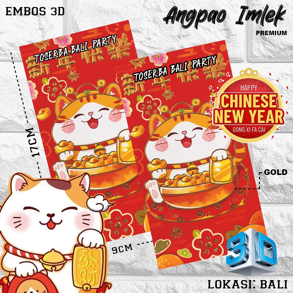 

KERTAS ANGPAO IMLEK LUCKY CAT 3 PREMIUM