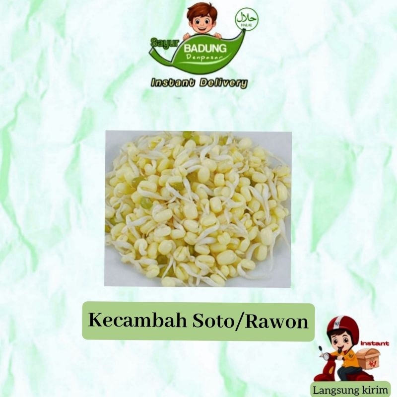 

Tauge SOTO/ RAWON (Toge / Kecambah/ Cambah)