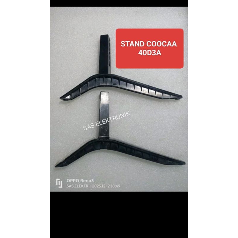 STAND BRACKET KAKI PEDESTAL DUDUKAN TV LED COOCAA 40 INCH 43E2X 43X2 X 40D3A 40D3 A
