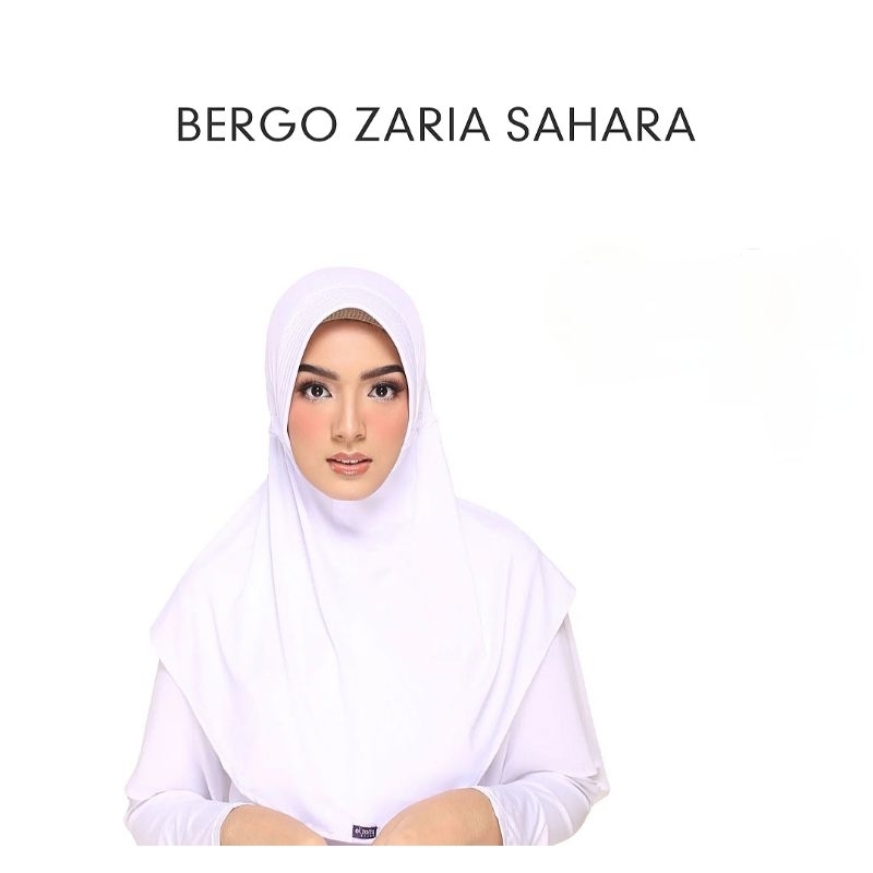 Bergo Putih Zaria Elzatta
