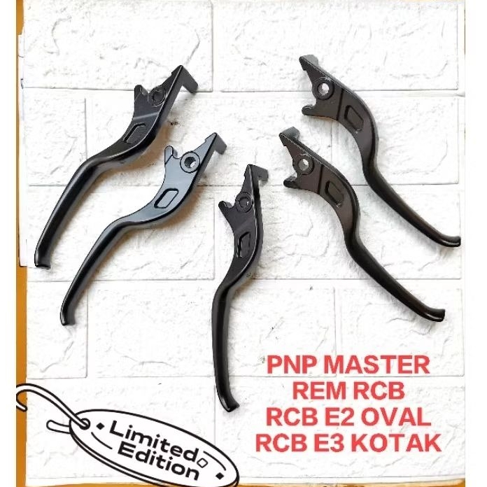 Tuas rem kanan kiri handle rem buat master rem RCB E2 oval Master RCB E3 Kotak