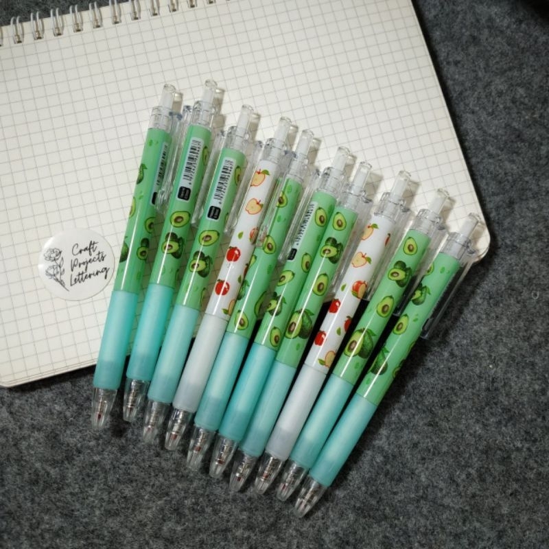 

PULPEN GEL MOTIF BUAH