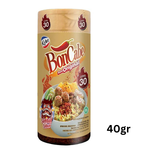 

Boncabe Cabe Bubuk lv30 - Rasa Original 40gr